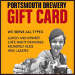 Portsmouth Brewery "Classic" Gift Card